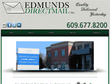 Tablet Screenshot of edmundsdirectmail.com